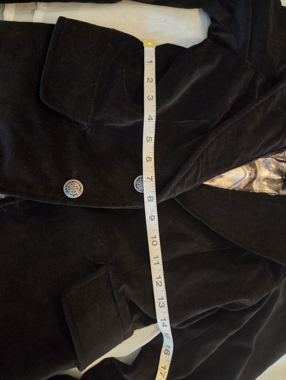 NWT Dolls Kill Widow - Dark Bloodlust Velvet Structured Blazer Jacket, Black, S - Picture 13 of 16